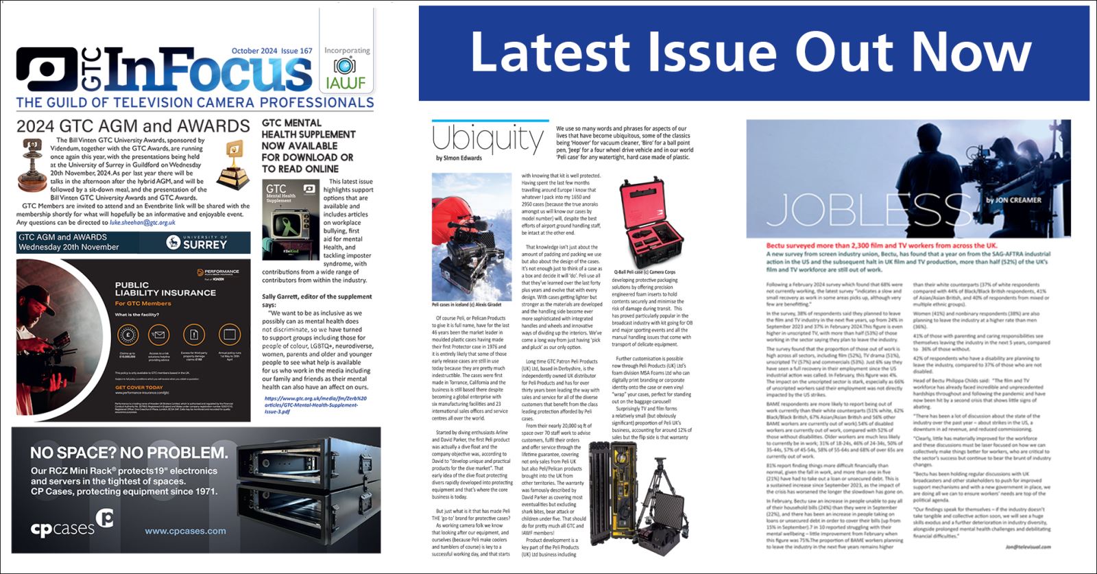 In Focus Issue 167 - October 2024 - Out Now!