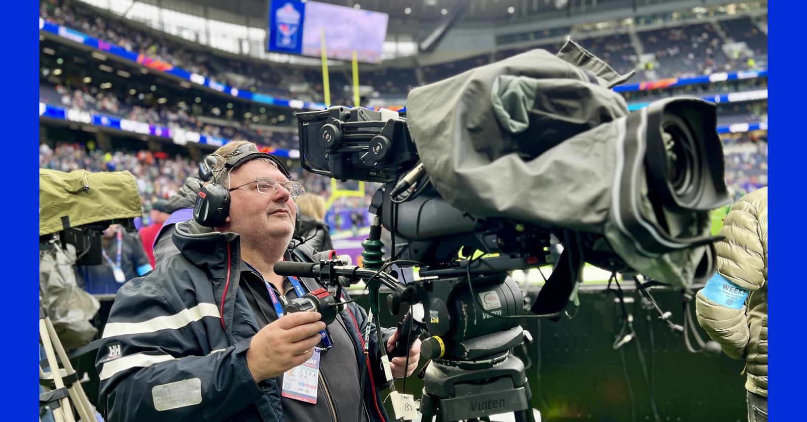 GTC member Gary Beckerman seen here at the NFL London Games