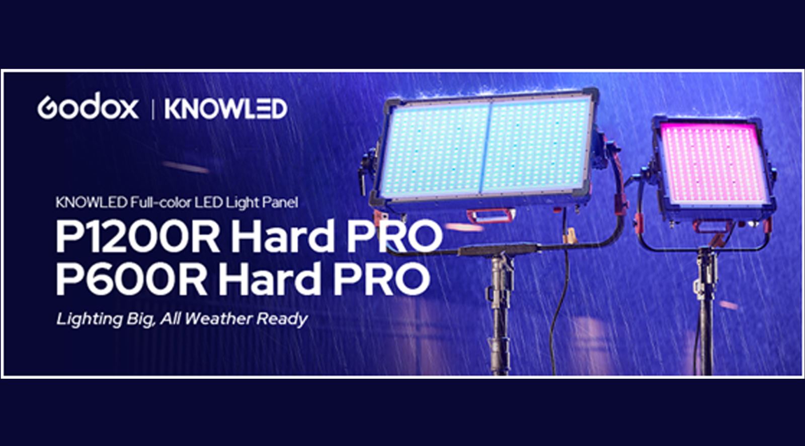 Godox KNOWLED launches P1200R Hard PRO / P600R Hard PRO 