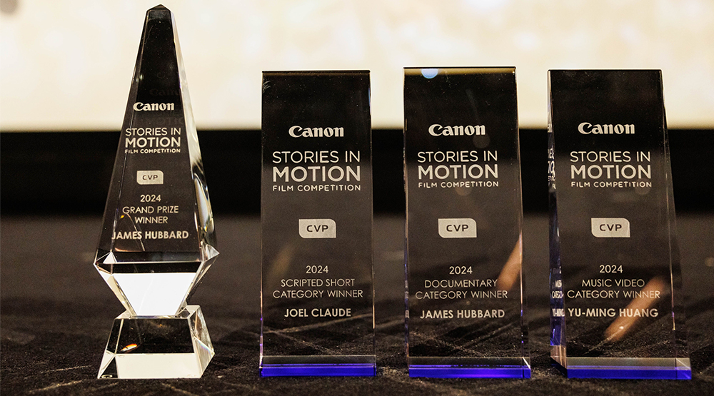 CVP and Canon - Stories in Motion Young Filmmakers Awards 2025