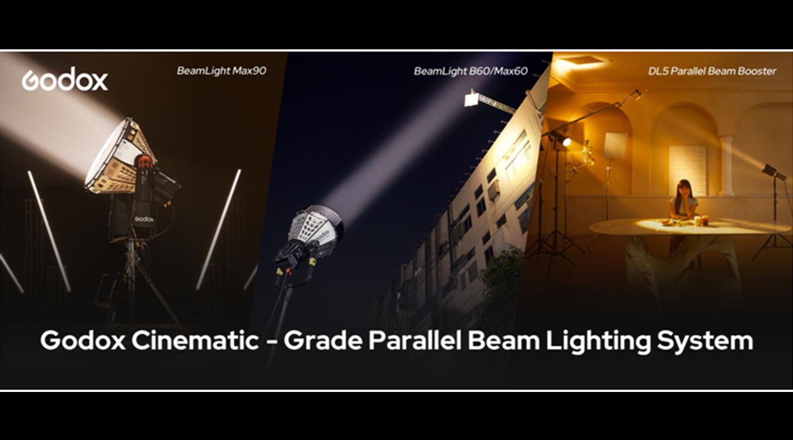 Godox Cinematic - Grade Parallel Beam Lighting System