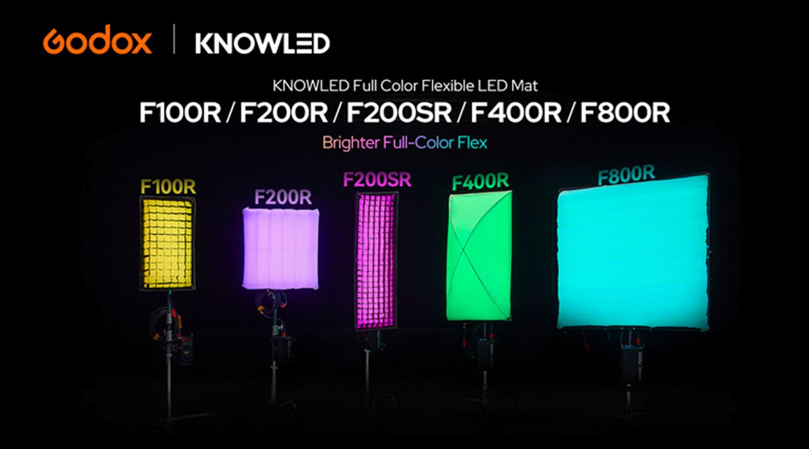 Godox full colour RGB Flexible LED Mat Series