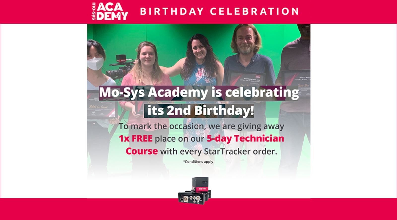 Mo-Sys Academy 2nd Birthday Celebrations