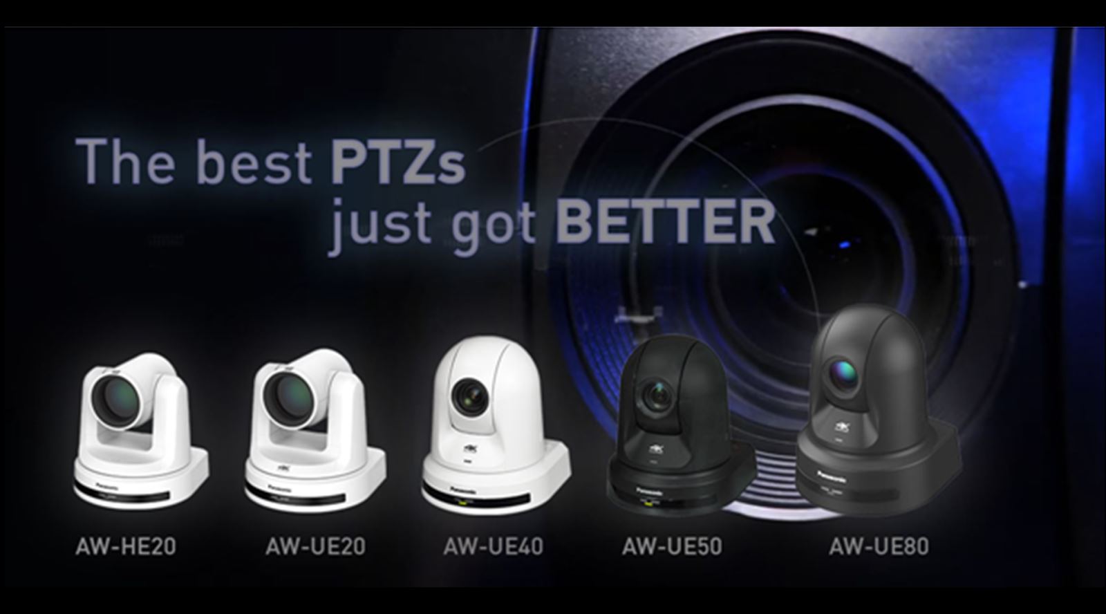 Panasonic launch 5 new PTZ cameras