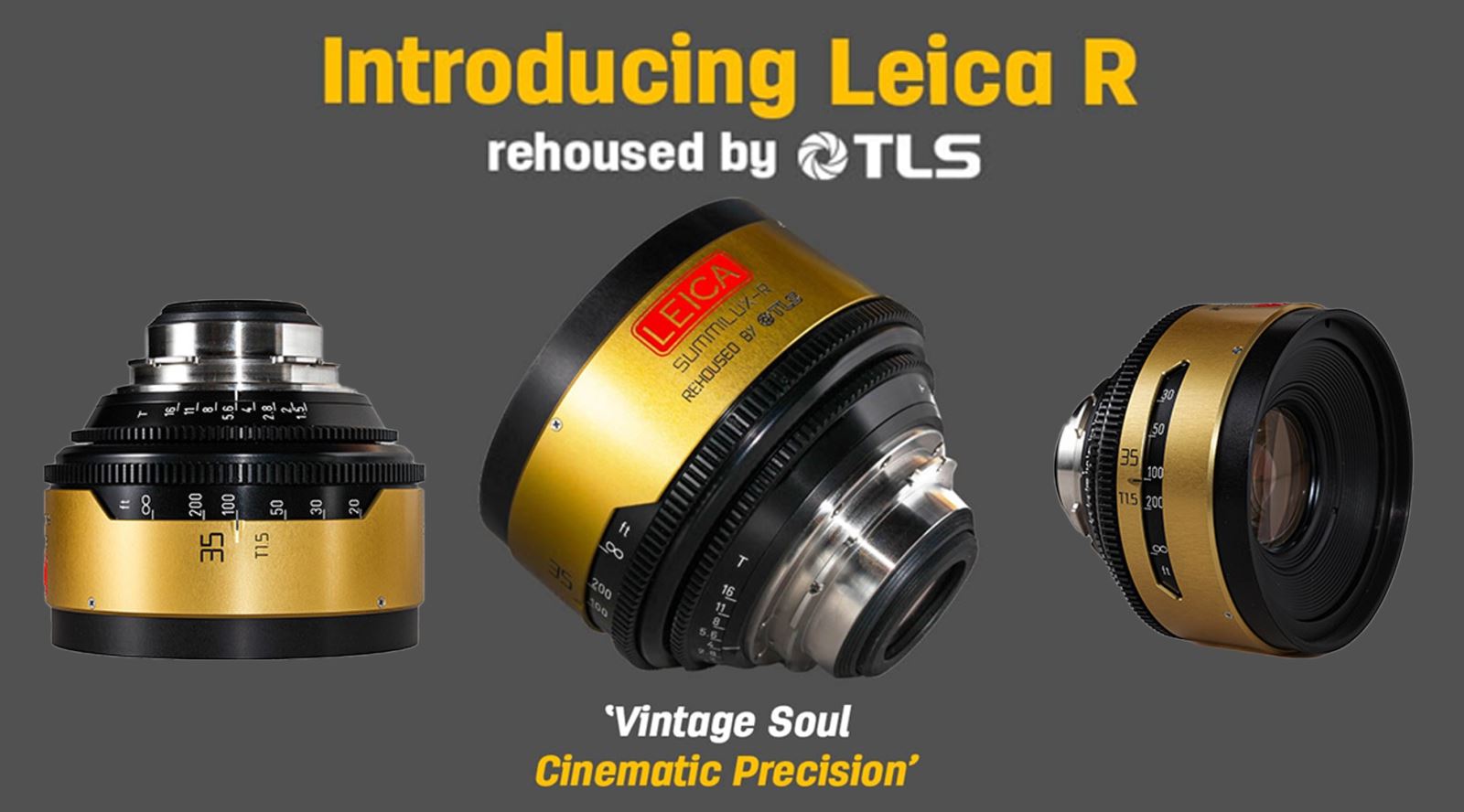 TLS rehoused Leica R Range