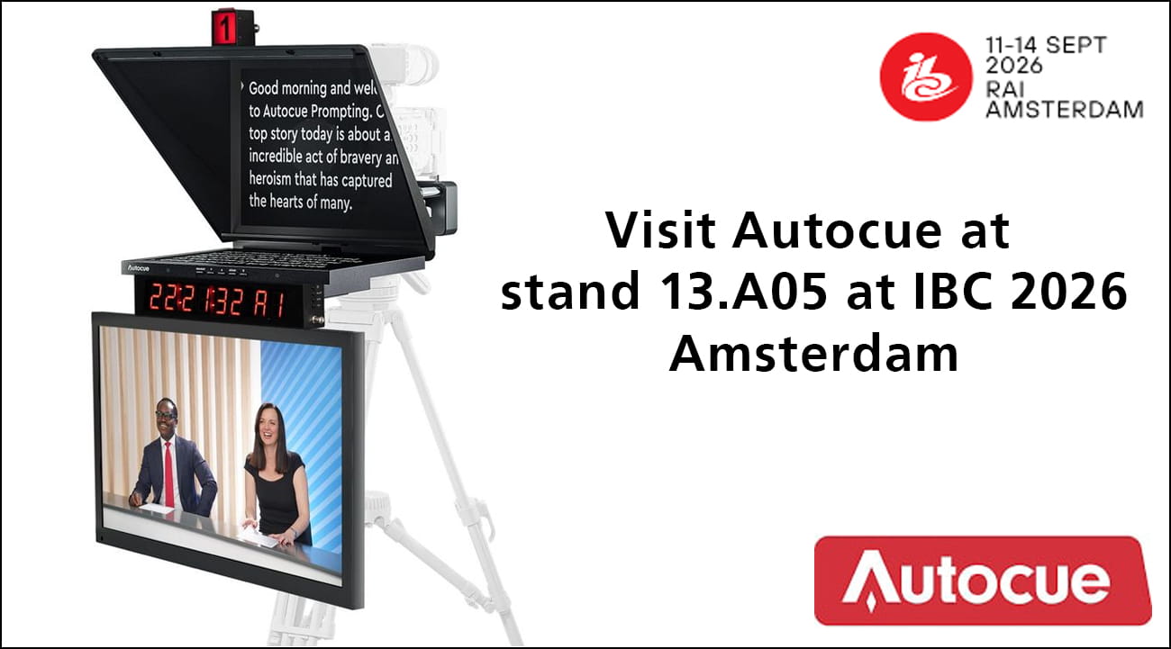Autocue at IBC 2026